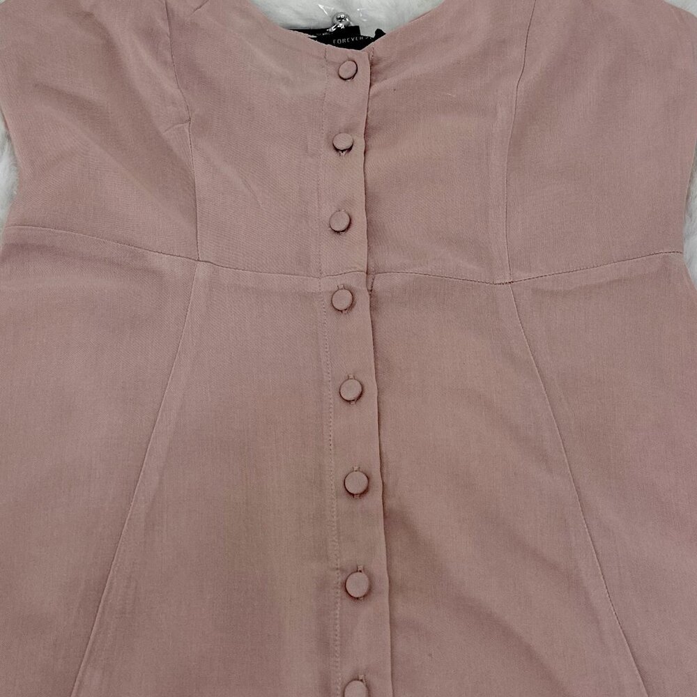 Forever 21 Women’s Woven Blush Dress - Picture 5 of 13